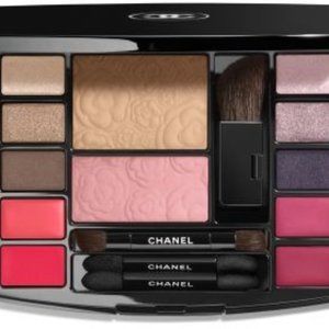 CHANEL TRAVEL MAKEUP PALETTE & TRAVEL MASCARA Harmonie de Camelias